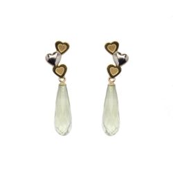 Brinco Love em Ouro 18 Kilates - 25019